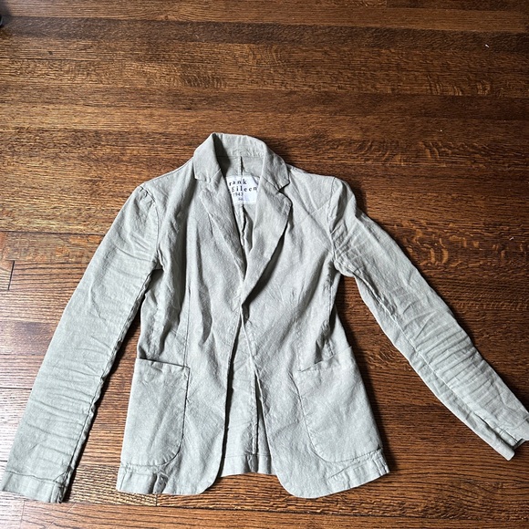 Frank & Eileen Women´s Light Green Tailored Linen...